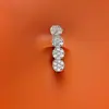 Europa y Estados Unidos transfronterizos súper ventas joyería de acero inoxidable moda nuevo flor de circonita incrustada anillo para ombligo clavo para ombligo ombligo mujeres
