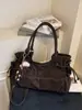 Bolso Nicho Estilo Coreano para Mujer 2026 Nuevo Otoño e Invierno Gran Capacidad Bolso de Mano para Viaje Bolso Bandolera Versátil Retro