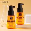 Óleo essencial para cuidados capilares LAIKOU Marrocos, 70ml, fornecimento de fábrica para cabelos secos e macios em estoque no atacado