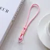 Cordão Trançado Ajustável com Fivela Dupla e Auto-Travante para Celular, Cordão de Pulso, Cordão de Pescoço, Cordão para Copo de Água, Ventilador de Chaveiro