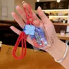 Bolsita de bendición para examen, amuleto divertido cultural y creativo, adorno colgante para coche, llavero con cordón, bolsita bordada con deseo para examen