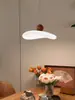Lámpara de Restaurante de Espectro Completo Candelabro Estilo Francés Crema Lámpara de Mesa para Bar Lámpara Moderna Simple Frijol de Leche Cálida Protección Ocular