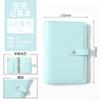 A6 Libreta de Registro del Corazón de una Chica Simple Linda de Hojas Sueltas Multifunción con Hebilla Cuaderno con Logo Imprimible