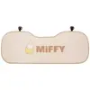 Apoio de cabeça e lombar para carro Miffy original, uma almofada de carro criativa e versátil adequada para todas as estações, uma fofa almofada de carro de desenho animado para proteção do pescoço