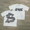 Camiseta de Algodão Streetwear Y2K com Estampa Gráfica Harajuku, Camiseta Vintage Oversized Punk de Manga Curta, Estilo Punk Rock Gótico