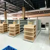 Estanterías de supermercado, expositores de tienda, soportes para exhibición de productos, estanterías de una y dos caras para tiendas de conveniencia y supermercados, estanterías de almacenamiento para supermercados