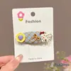 Pinza para el Cabello de Gato con Estampado de Leopardo y Diamantes Brillantes, Nuevo Accesorio de Alta Gama 2026, Pinza de Pato para Flequillo y Mechones Laterales