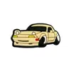 Charms de Sapato Fofos Temáticos de Carros de Desenho Animado Mais Vendidos Transfronteiriços-Acessórios Decorativos Removíveis de PVC