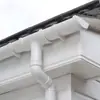 Resistente ao tempo, resistente a UV, ecológico, durável telhado de construção drenagem PVC calha semicircular 5 polegadas tubo de descida de três vias 100
