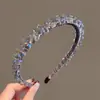 Diadema de cristal para mujer, nuevo modelo 2026, diadema de moda de alta gama, diadema para lavarse la cara con dientes, accesorio para el cabello, pinza para el cabello