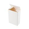 Comercio electrónico Amazon caja blanca al por mayor caja blanca pequeña caja de cartón blanco caja de embalaje caja de color logo de impresión personalizada