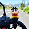 Bateria de carro elétrico carro bicicleta motocicleta decoração pequenos acessórios fofo novo enfeites de guidão boneca pato amarelo