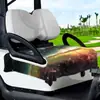 Fornecimento Exclusivo Transfronteiriço de Capas de Assento à Prova de Poeira para Carrinhos de Golfe, Capas de Assento, Capas Protetoras de Assento para Veículos Turísticos, Série Céu Estrelado
