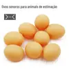 Brinquedo de Cachorro que Faz Barulho, Bola de Brinquedo para Cachorro Resistente a Roer e Morder, Brinquedo Interativo para Treinamento de Cães e Gatos para Alívio de Estresse, Suprimentos para Pets