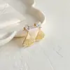 Preço Especial de Fábrica Novos Brincos de Franja em Aço Titânio Moda Feminina Versátil Alta Qualidade Retenção de Cor Mais Vendidos Brincos de Melhor Amiga