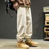 Pantalones de Hombre Primavera y Otoño Moda Casual Pantalones de Pierna Ajustada Pantalones Deportivos Holgados 2025 Nuevo Peto Americano Bordado