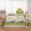 Juego de Sábanas de Tres Piezas Estilo Girly de Satén y Tela Gruesa Cardada con Encaje Juego de Ropa de Cama Clásico Nuevo Primavera y Verano 2026