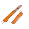 Cuchillo de fruta plegable con mango amarillo, utensilio de cocina, cuchillo de fruta de acero inoxidable, cuchillo plegable multi-cinético, oferta especial, venta al por mayor