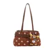 Bolsa de Poá Estilo Coreano Bolsa de Ombro Grande Capacidade Moda Nicho para Trabalho Feminino Grande Capacidade Toque de Luxo Bolsa de Ombro Feminina