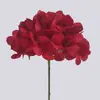 Arreglo de Flor Artificial Hortensia Lollipop de un Solo Tallo para Decoración de Sala de Estar, Venta al Por Mayor de Fábrica Decoración de Boda