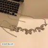 Corrente de Cintura Borboleta de Metal Prateado, Cinto de Corrente Boho Retrô, Acessório de Moda Feminino de Alta Qualidade para Combinar com Saias