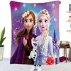 Manta de Flanela Infantil Série Frozen Desenho Animado Manta para Ar Condicionado de Escritório Manta de Sofá Personalizada Atacado