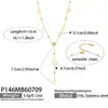 Collar Largo Fino con Cadena en Forma de Y, Corazón Hueco con Circonitas, Acero Inoxidable Chapado en Oro de 18k, Joyería de Estilo Dulce Casual para Vacaciones