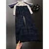 Pantalones blancos a cuadros estilo americano Cleanfit para hombre, estilo pana, pantalones rectos relajados para fitness, deportes y uso casual