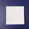 Posavasos de Cerámica en Blanco Absorbente de Agua Base de Corcho Antideslizante Redondo Blanco Liso 10CM Aislamiento Térmico Posavasos Cuadrado Venta al por Mayor