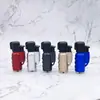 Encendedor Hengzheng comercio exterior al por mayor creativo pintura transparente con puntos plástico abatible inflable directo para cigarro
