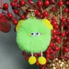 Celebridade da Internet Nova Borla Bola de Carvão Chaveiro Boneca de Pelúcia Feia Fofa Pingente de Bolsa de Boneca Pingente de Chaveiro de Carro