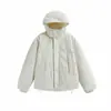 Chamarra de plumón con capucha ADAM BO, a prueba de viento e impermeable para exteriores, 90% plumón de pato blanco, abrigo acolchado de invierno unisex