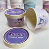 Suministro de Fábrica Taza de Papel Desechable para Helado de 4 oz Calibre 75 Taza de Papel para Helado Tazón de Papel para Helado de Yogur Frito