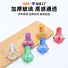 Venta directa del fabricante: Botella de muestra de perfume rollerball de diamante de 8 ml, spray de perfume, botella de recarga rollerball de aceite esencial cosmético