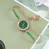 Relógio Pulseira Elegante com Cravação de Diamantes Feminino, Relógio para Estudante Feminina, Relógio de Quartzo Transfronteiriço, Transmissão ao Vivo do Fabricante, Dropshipping de Peça Única