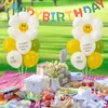 Decoración de Escena para Primer Cumpleaños Decoraciones de Fiesta para Niños, Niñas, Niños y Bebés Globos para Césped al Aire Libre Decoraciones de Mesa Ambiente