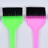 Cepillo de Aceite para Teñir el Cabello Salón de Belleza Barbería Cepillo para Teñir y Permanentes Suministros de Aceite para Peluquería Cepillo de un Solo Lado con Cerdas Suaves Peine de Aceite para Hornear