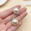 Colgante de Imitación Perla de Alto Brillo ABS con Cuentas de Diamante Colgante para Sombrero Pendientes Bolsa de Regalo Accesorios para Ropa Accesorios para Joyería DIY Venta al por Mayor