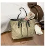 Nueva Bolsa de Tela de Nylon, Bolsa Acolchada de Algodón, Bolso Tote para Estudiante Mujer, Bolso de Hombro Acolchado para Viajero, Bolso Tote de Gran Capacidad