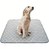 Almohadillas de orina para mascotas transfronterizas lavables y reutilizables, almohadillas de orina absorbentes para entrenamiento de perros, pañales impermeables de cuatro capas, pañales para gatos