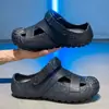 Nuevas Sandalias de Exterior para Hombre 2026, Pantuflas Antideslizantes de Punta Cerrada, Doble Propósito para Deportes, Playa, Actividades Acuáticas y Conducir, Zapatos de Playa al por Mayor