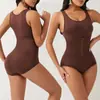 Versión Mejorada Transfronteriza de Ropa Moldeadora Abotonada para Mujer, Ropa Moldeadora para Dar Forma al Cuerpo y Controlar el Abdomen, Ropa Moldeadora de una Pieza Estilo Triángulo
