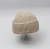 Chapéu de Lã Light Board Chapéu de Tricô Transfronteiriço para Mulheres Estilo Coreano Cor Pura Versátil Chapéu Pulôver de Casal Chapéu Quente Pele de Melão Chapéu Hexagonal