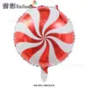 Balão de Natal Novo Árvore de Natal Bastão de Mão Papai Noel Sino de Natal Presente Decoração de Festa Arranjo