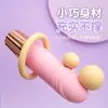 Vibrador Lailo Estimulante para Mujeres, Vibración Potente, Masturbador Femenino de Silicona Mini de Doble Cabeza, Juguete Sexy para Clímax Instantáneo
