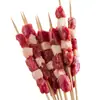Brochetas de Cordero Amute, Brochetas de Carne de Mongolia Interior, Ingredientes para Barbacoa de la Industria de Cordero Graso Pequeño, Suministro de Fabricante Brochetas de Cordero Personalizadas