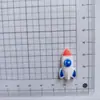 Nuevos accesorios de resina dibujos animados transparente color sólido astronauta diy pegamento crema parche para funda de teléfono móvil pinza para el cabello caja de almacenamiento