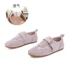 Plantillas de hierba Ula, zapatillas deportivas de cuero genuino para mujer 2026 otoño, nuevos zapatos deportivos blancos planos, hebilla casual, zapatos de mujer