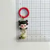 Chaveiro Nezha Desenho Animado Engraçado Pingente de Anime de Alto Valor Presente Pequeno para Estudante Joia para Pendurar na Mochila Escolar Witch Play Sea