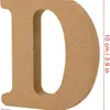 Aproveite os mais vendidos enfeites decorativos de madeira feitos à mão de 10 cm com 26 letras em formato de letras para projetos DIY no atacado.